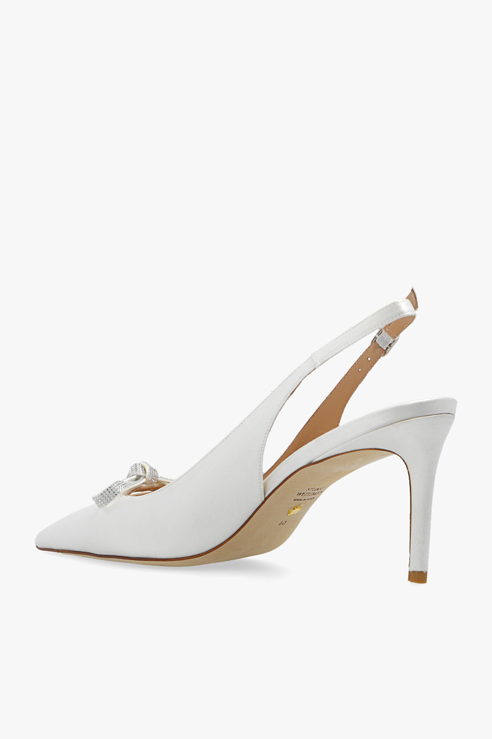 【関税込み】STUART WEITZMAN 'Sw Bow' mules Amazon.com | Stuart Weitzman Womens Pink Bow Accent